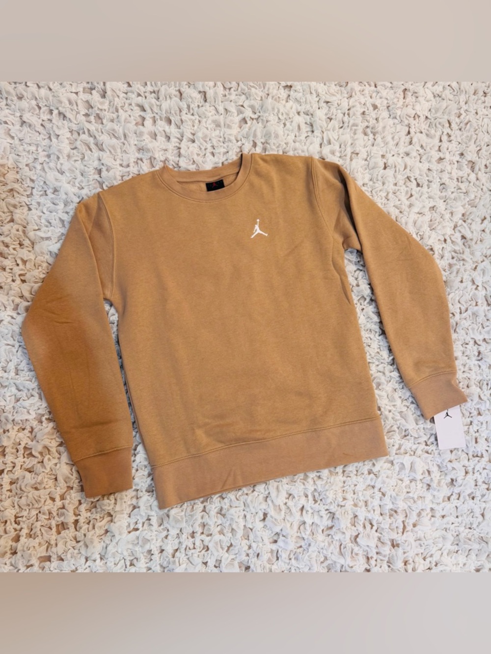 NWT Jordan Tan Crewneck Sweatshirt